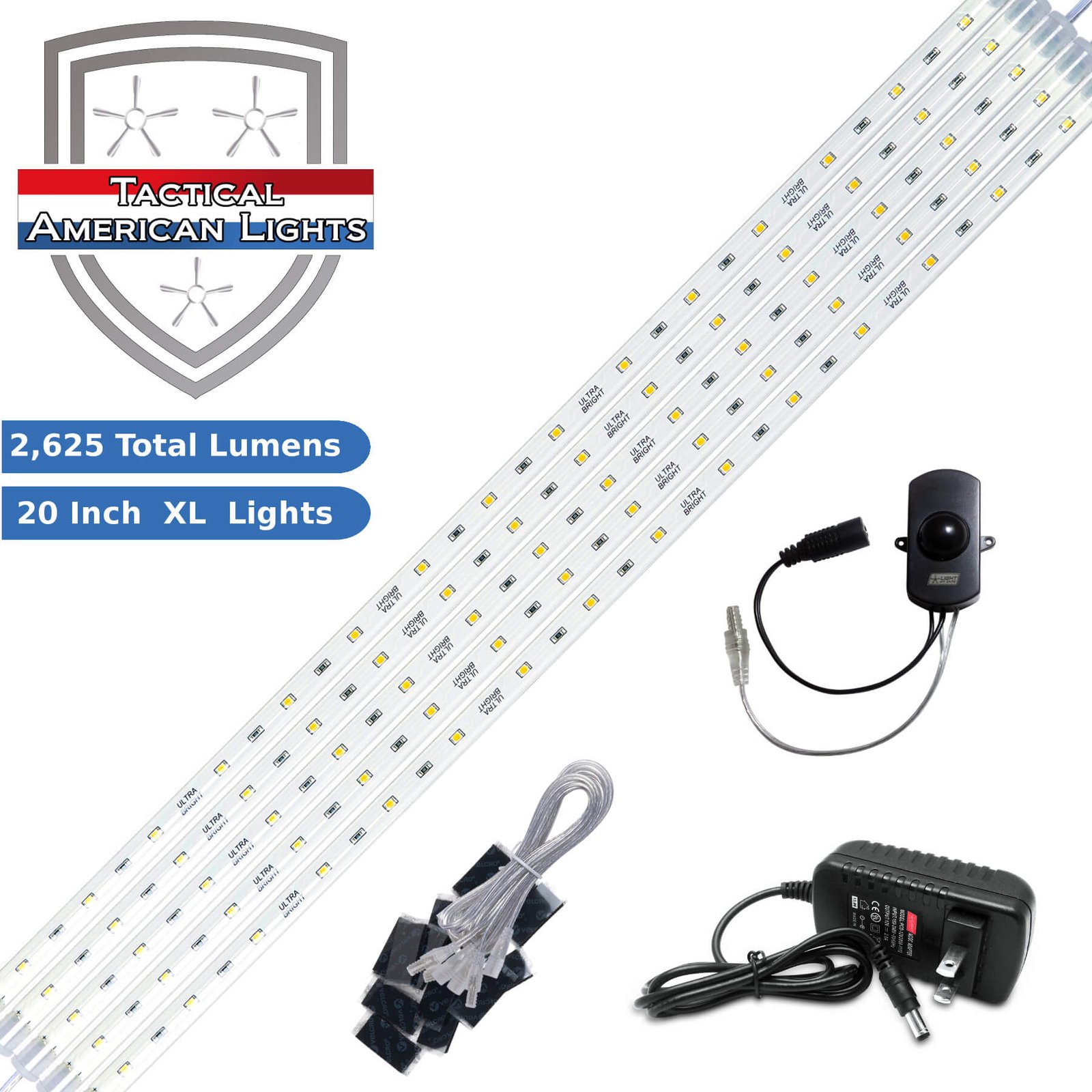 Gun Safe Motion Activated LED Light Strip Portable Kit Vault Flexible LED USA 